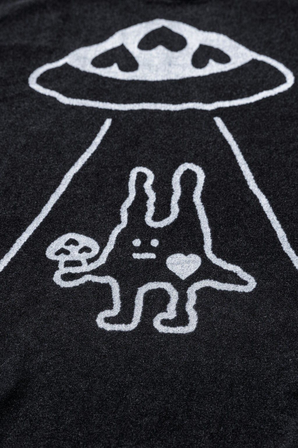 'NICE TO MEET YOU' BLACK TEE