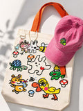 Mushroomee Adventure Tote Bag