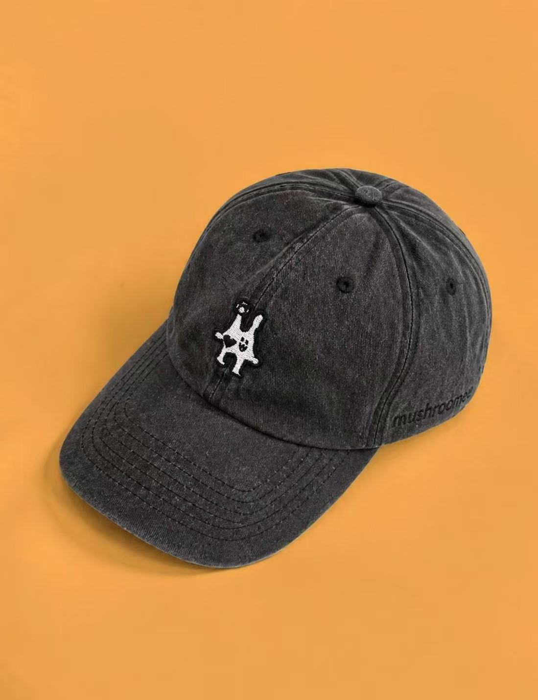 MUSHROOMEE Wash Cap-Black