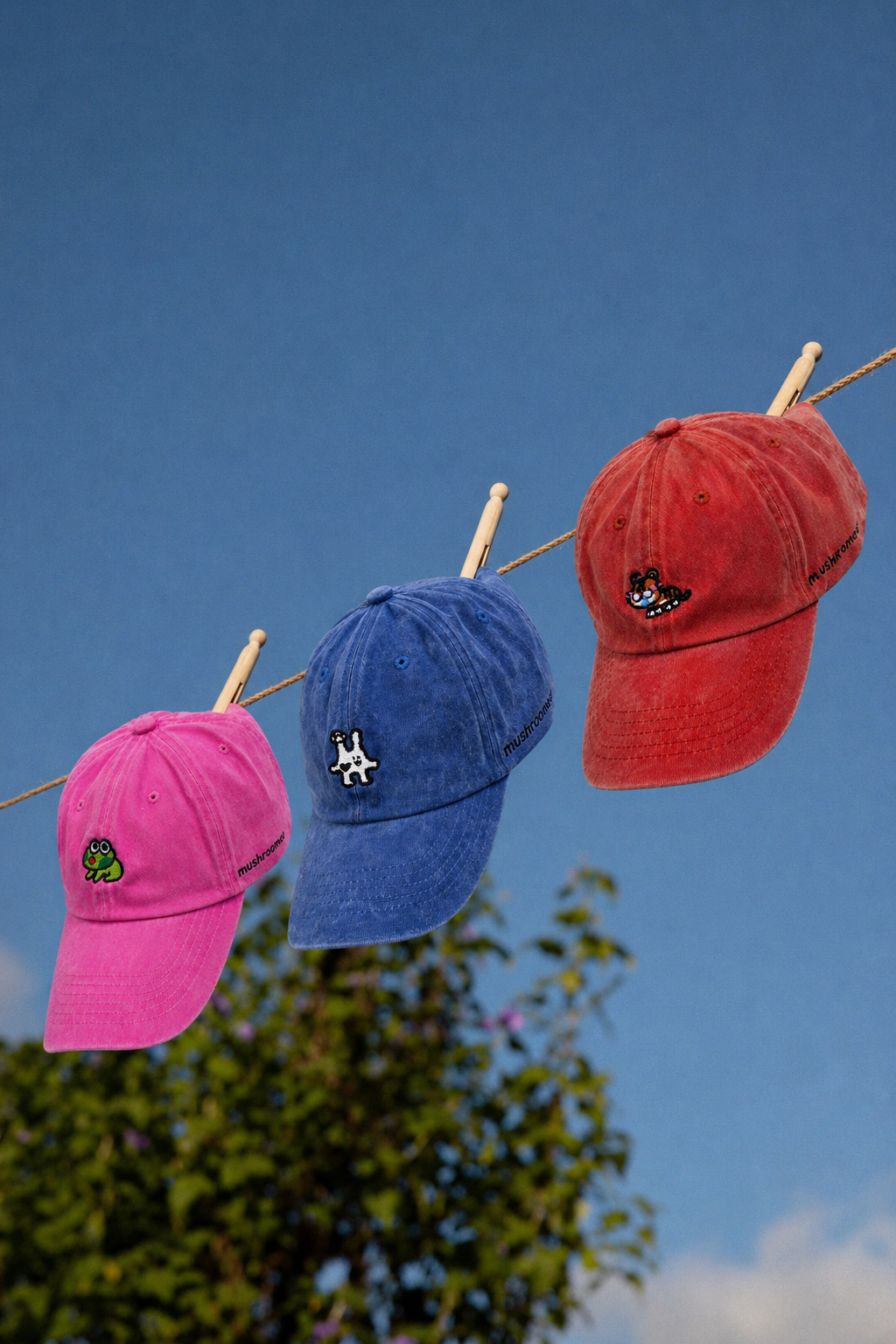 MUSHROOMEE Wash Cap-Blue