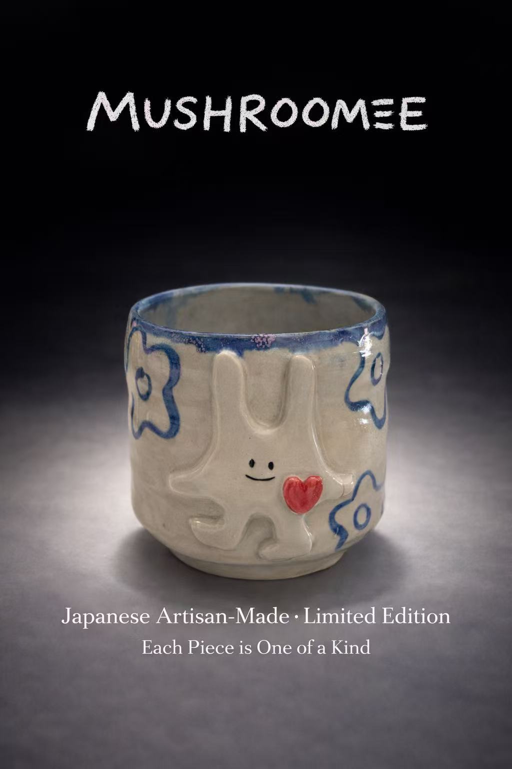 'MUSHROOMEE' Hand-Made Tea Cup